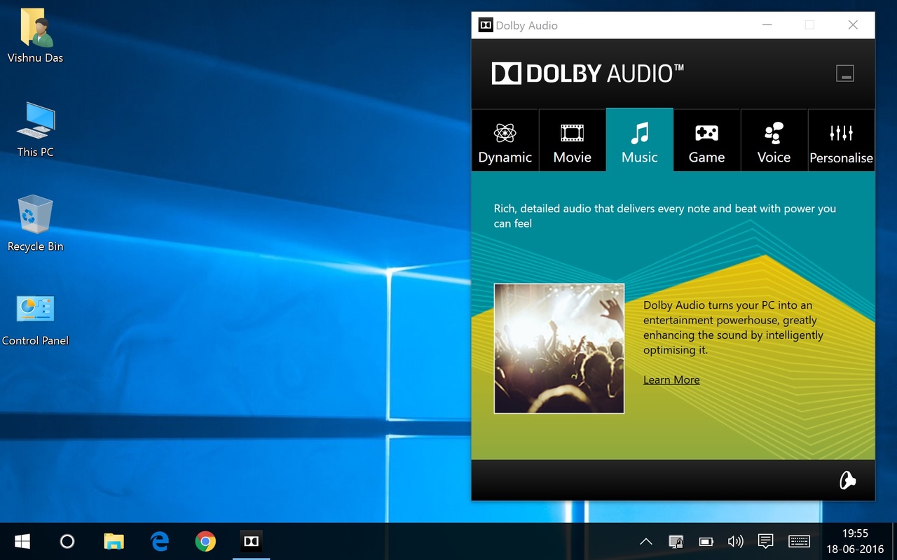Dolby driver for sound windows 10